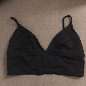 David Lerner black triangle Bralette size XS